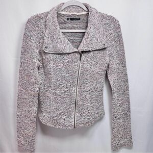 🌸 4/$20 Maurice's Woven moto blazer jacket small